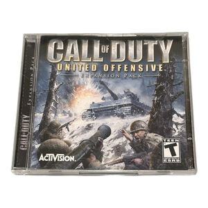 Call of Duty United Offensive Expansion Pack PC Game 2 Disc Set Very Good